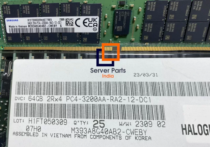 Samsung 64GB PC4-3200 ECC Memory RAM