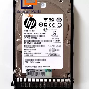 HP 300GB SAS HDD
