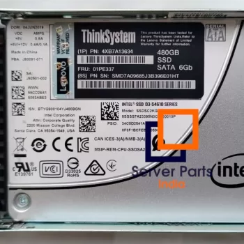 Lenovo Intel 4XB7A13634 480GB SSD Enterprise SATA Drive in India