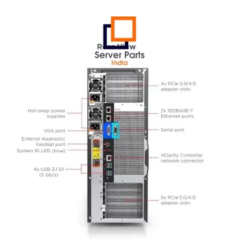 Lenovo ThinkSystem ST650 V3 Tower Server